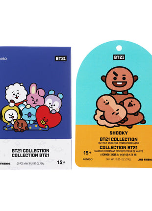 BT21 COLLECTION ESSENCE HYDRATING MASK(SHEA BUTTER)
