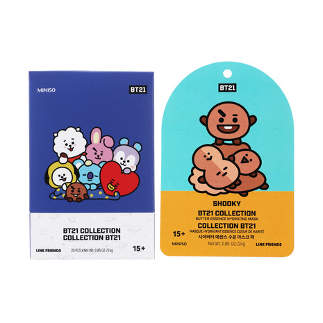 BT21 COLLECTION ESSENCE HYDRATING MASK(SHEA BUTTER)