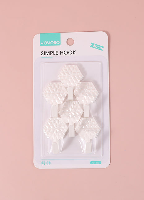 Snowflake hook 6pcs