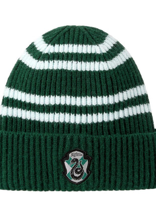 Harry Potter School Striped Knitted Hat (Green)