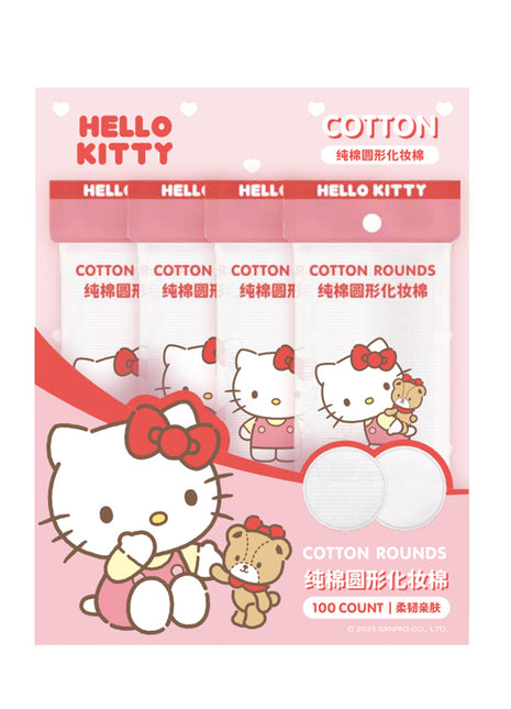 Hello Kitty Cotton Rounds (100 Count)