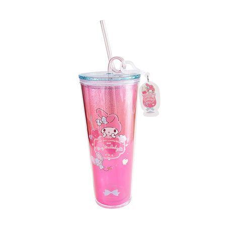 Sanrio characters Plastic Tumbler with Pendant 800mL (My Melody)