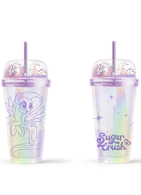My?Little?Pony?Collection  Double-Wall Water Bottle with Straw 480mL