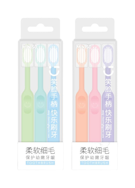 Kids' Soft Bristled Toothbrushes (3 pcs)
