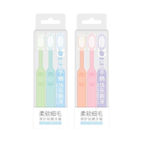 Kids' Soft Bristled Toothbrushes (3 pcs)