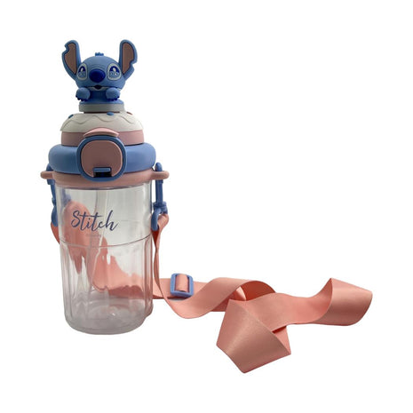 Disney Stitch Dinner Party Collection Tritan Bottle with Strap 600mL (Stitch)
