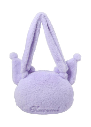 Kuromi Flower Language Plush Crossbody Bag