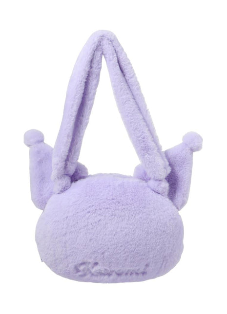 Kuromi Flower Language Plush Crossbody Bag