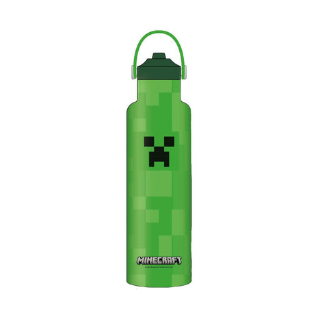 Minecraft Double Wall Steel Bottle with Handle 750mL