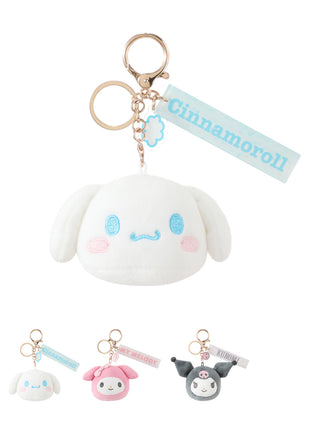 Sanrio characters Collection Head-shaped Plush Pendant (3 Assorted Models)