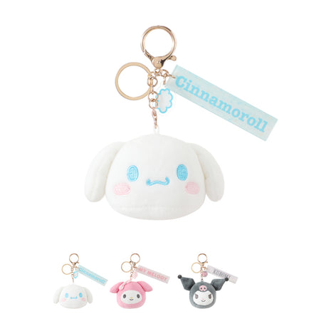 Sanrio characters Collection Head-shaped Plush Pendant (3 Assorted Models)