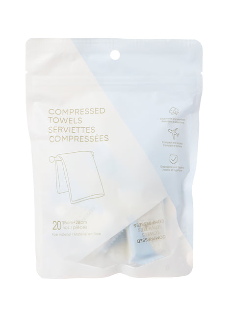 Compressed Towels (20 pcs)
