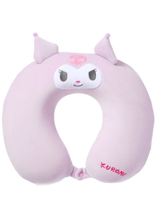 Kuromi Memory Foam U Shaped Pillow (Purple)