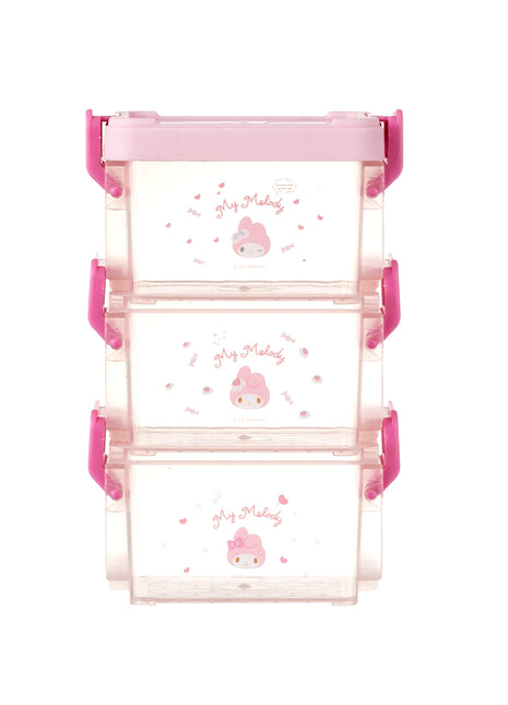 My Melody Buckle Series Storage Box (Three-layered)
