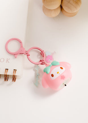 My Melody Luminous Daruma Bag Charm