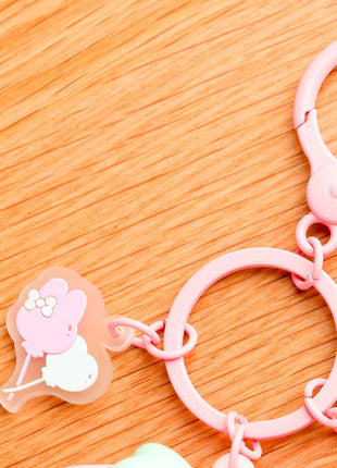 My Melody Luminous Daruma Bag Charm