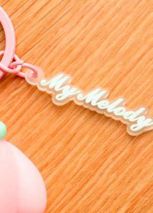 My Melody Luminous Daruma Bag Charm