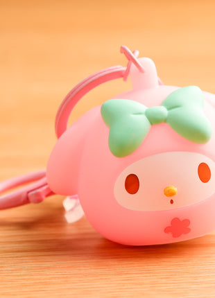 My Melody Luminous Daruma Bag Charm