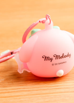 My Melody Luminous Daruma Bag Charm