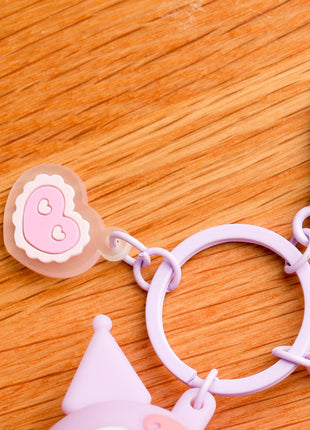 Kuromi Luminous Daruma Bag Charm