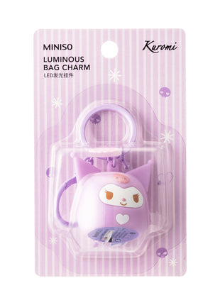 Kuromi Luminous Daruma Bag Charm