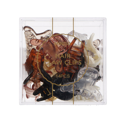 Cute Mini Hair Claw Clip (14 pcs)