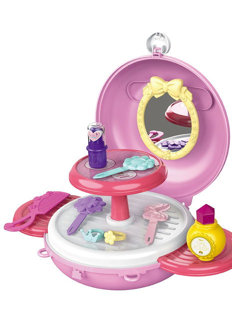 Donut Series Play House Plastic Toy Set(Makeup Box)
