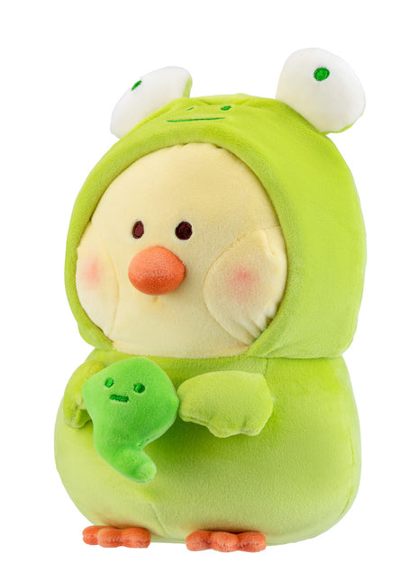 BIBI Chicken Series Costume Plush Toy (Costume Frog)