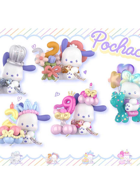 Pochacco Balloon Party Collection Surprise Box Figure