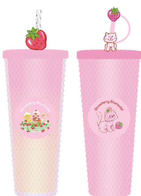 Strawberry Shortcake Collection Studded Tumbler with Straw (700mL)
