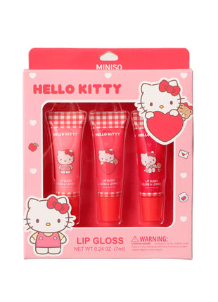 Sanrio characters Lip Gloss Set(Hello Kitty)