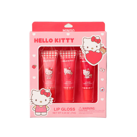 Sanrio characters Lip Gloss Set(Hello Kitty)