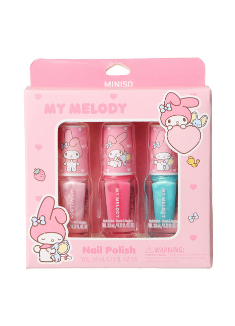 Sanrio characters Nail Polish Set(My Melody)