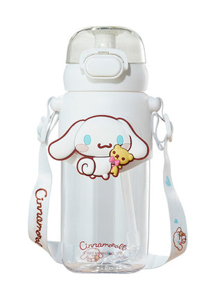 Sanrio?characters Water Bottle with Spout Lid (600mL)(Cinnamoroll)
