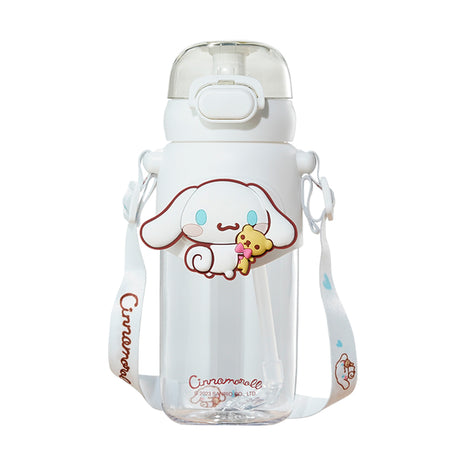 Sanrio?characters Water Bottle with Spout Lid (600mL)(Cinnamoroll)