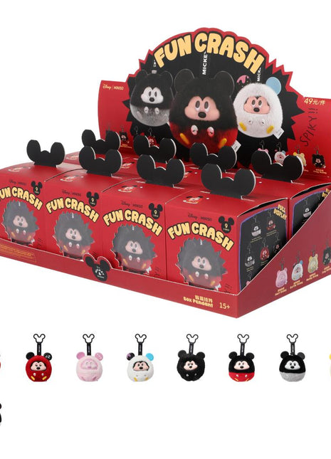 Disney Mickey Fun Crash Collection Vinyl Plush Pendant Surprise Box