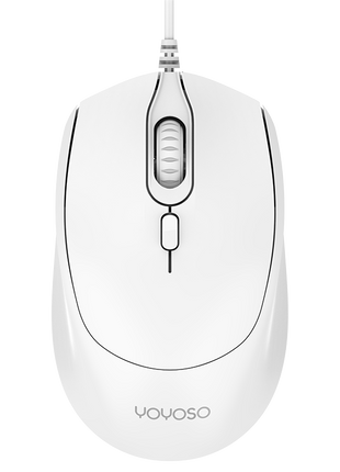 3600N Wired Business Office Mouse - White