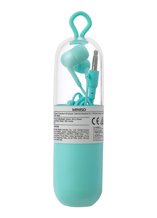 Colorful Music Earphones Model No.:HF236 Green