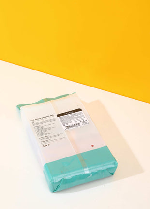 Heavy metal color 6 flat garbage bags