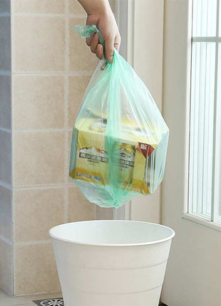 Heavy metal color 6 flat garbage bags