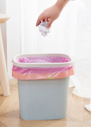 Heavy metal color 6 flat garbage bags