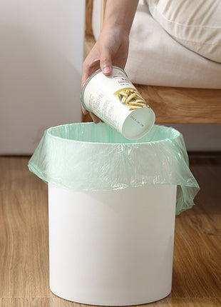 Heavy metal color 6 flat garbage bags