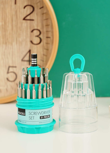 Screwdriver set of 31 pieces