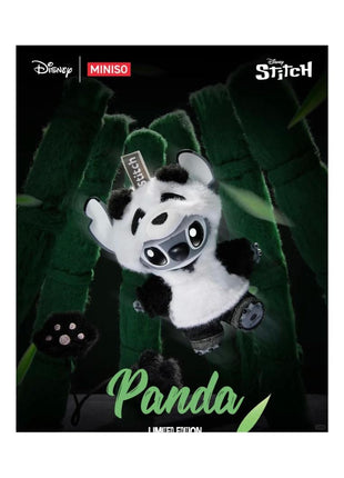 Disney Stitch GenZ Street Collection Panda Vinyl Plush