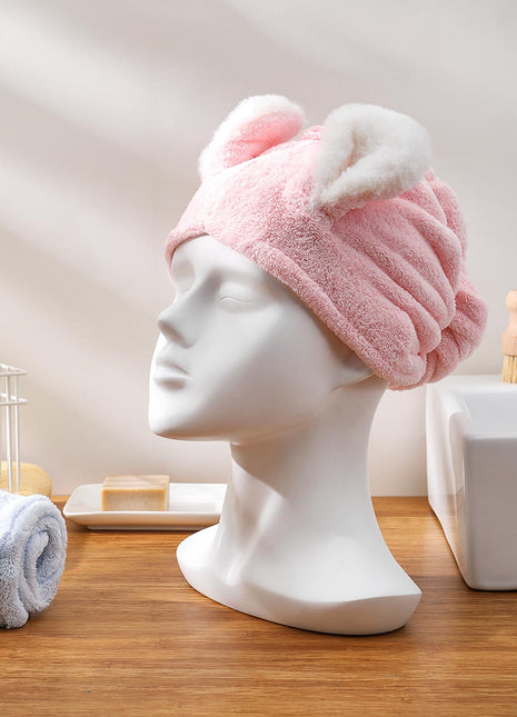 Bunny Ears Hair Drying Towel