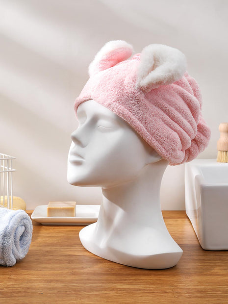 Bunny Ears Hair Drying Towel