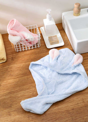 Bunny Ears Hair Drying Towel