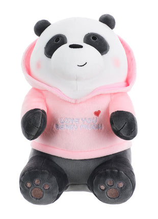 We Bare Bears Plush Toy With Hoodie(Panda)
