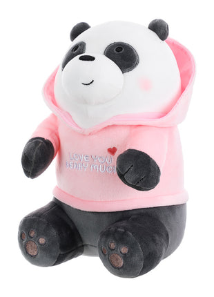 We Bare Bears Plush Toy With Hoodie(Panda)