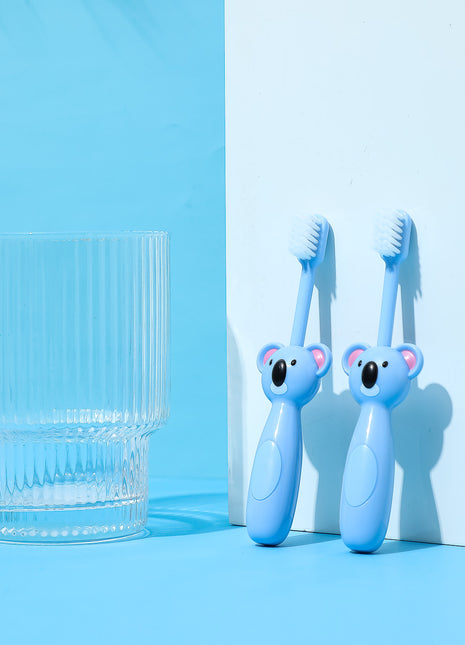 Cute Koala Soft Bristles Toothbrushes For Kids (2 pcs)